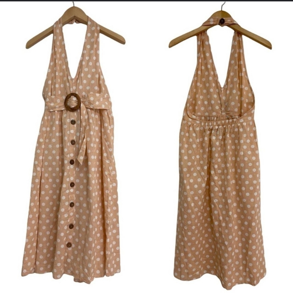 ASOS 90% cotton 10%linen dress made in India